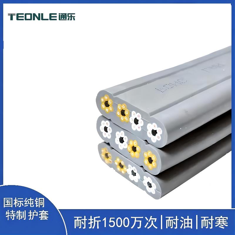 PUR聚氨酯扁形電纜-起重機行車電纜