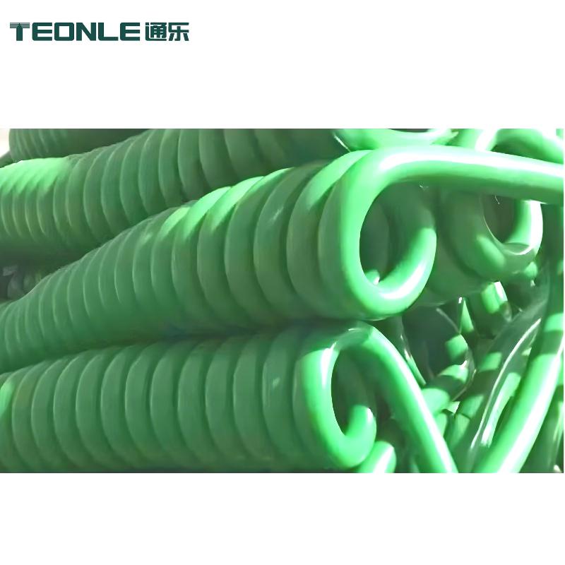  機器人專用電纜  熱鍍鋅設備 行車起重螺旋彈簧電纜