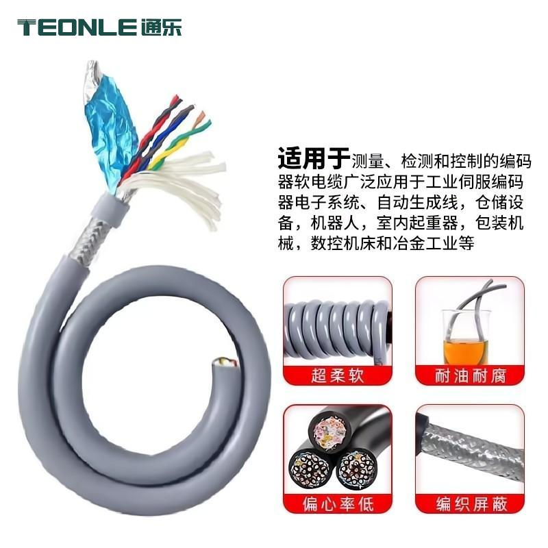 TERUSP超高柔編碼器信號電纜