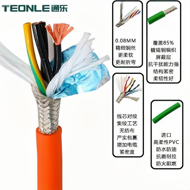 機器人信號控制耐油線纜TRVVSP