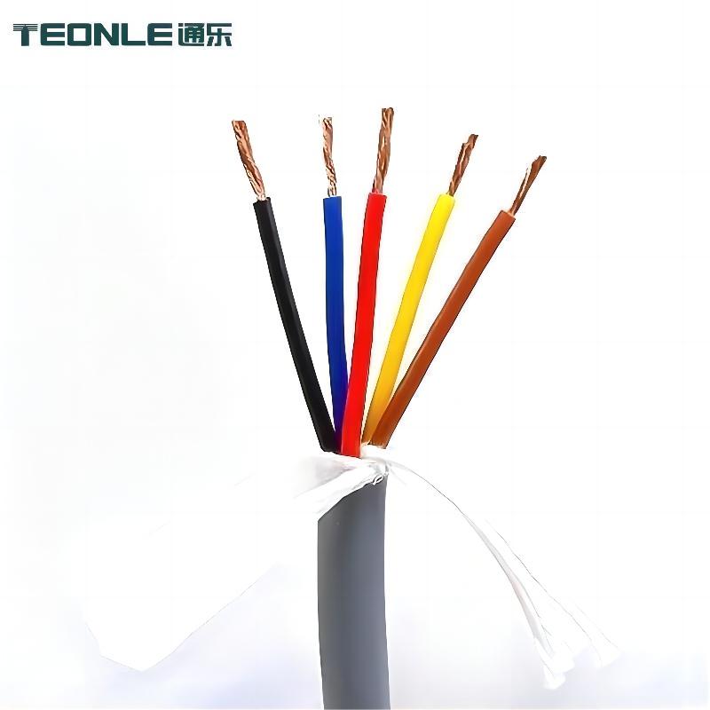 高柔性耐油耐磨耐寒拖鏈線纜TRVV