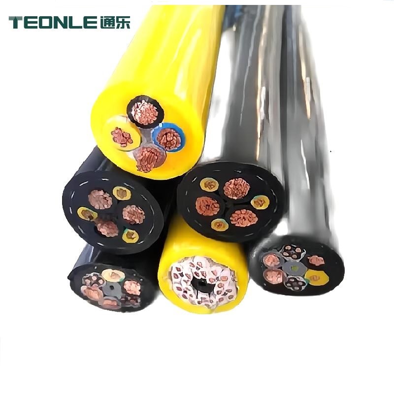 耐腐蝕ROV水下機器人零浮力雙絞屏蔽線電源線一體線纜