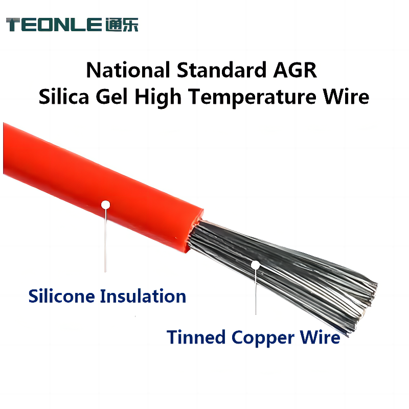 軟硅膠導線鍍錫銅芯耐高溫線電機線引接線AGR1/1.5/2.5/4平方