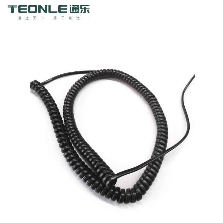 TPU拉伸彈簧螺旋線纜